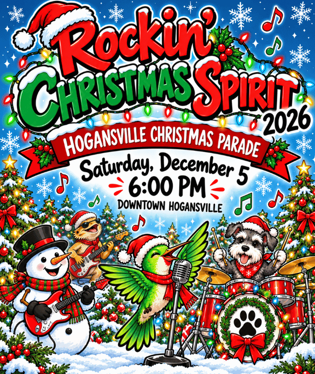 2026 Hogansville Christmas Parade Applications